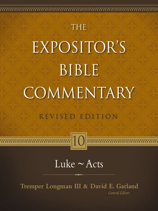 Title details for Luke - Acts by Tremper Longman III - Available